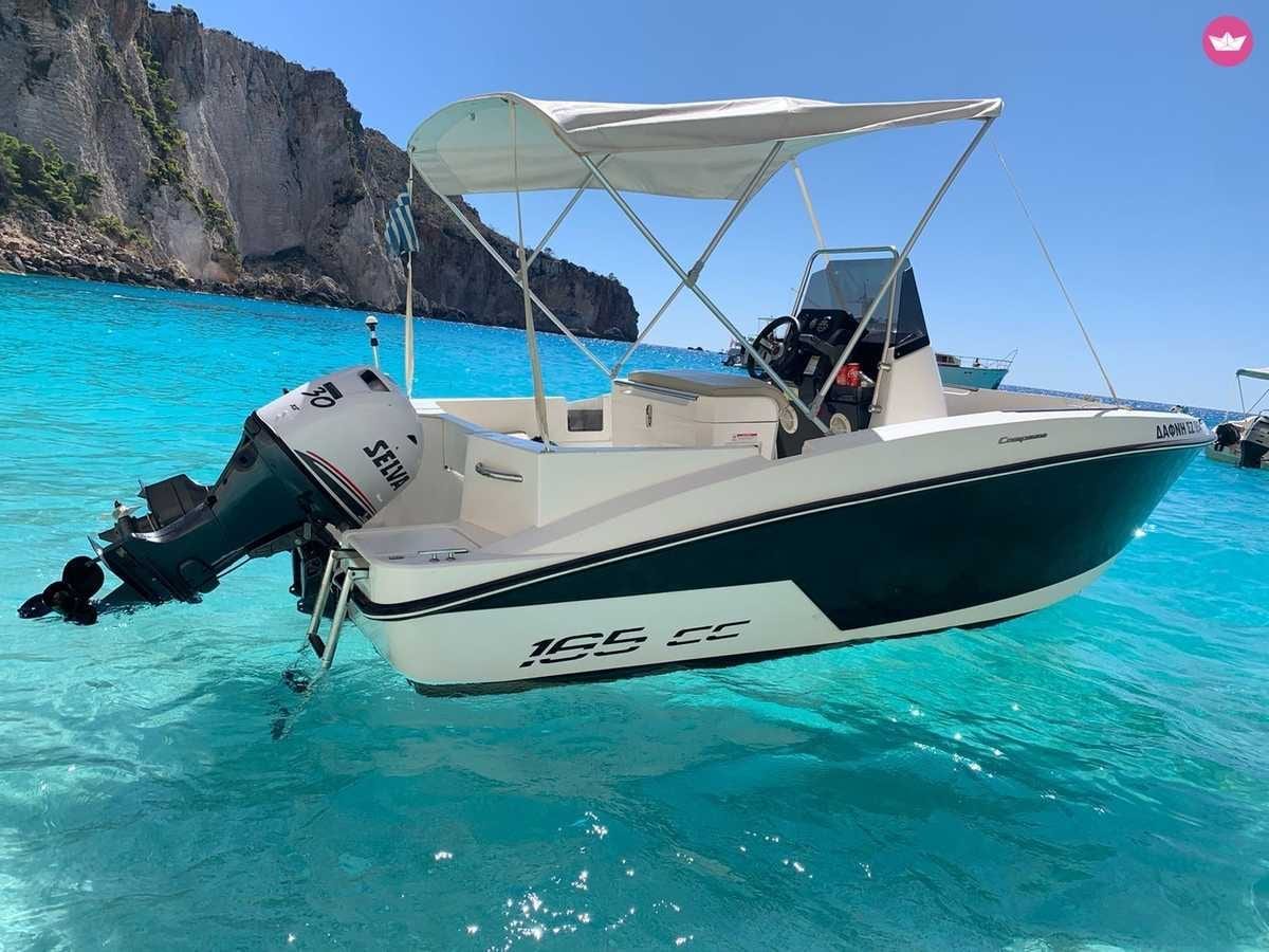 Compass 165cc – boat hire Skiathos